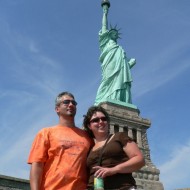 At the Statue