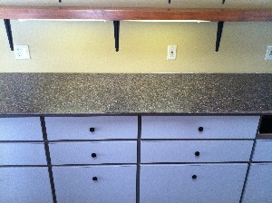 back countertop almost done back countertop almost done