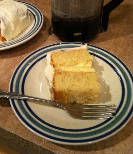 Brown butter Vanilla bean cake
