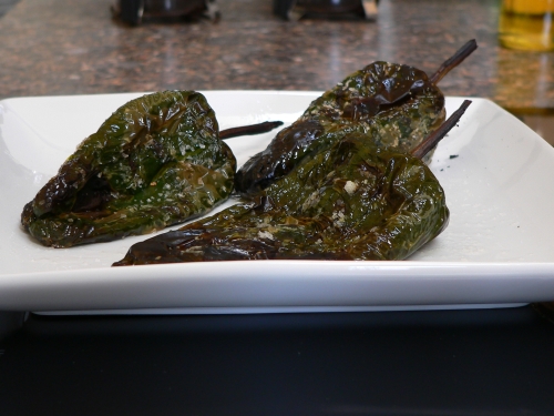 roasted poblanos roasted poblanos