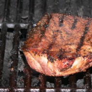 coffee rubbed steak