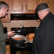 The boys in the kitchen