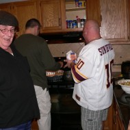 Scott is making the gravy